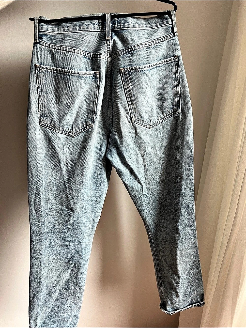 AGOLDE Riley High Rise Straight Crop Jeans - Picture 3 of 5